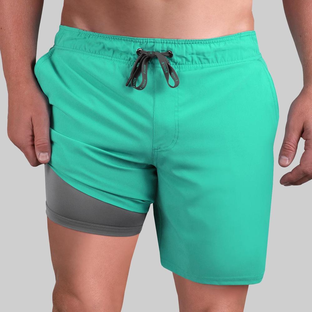 NEW 2UNDR juicy 2-in-1 quick-drying short in mint